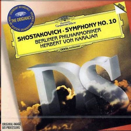 Slika SHOSTAKOVICH:SYMPHONY NO.10/KARAJAN