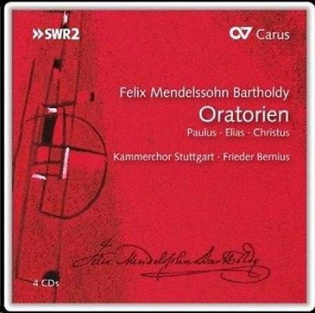 Slika MENDELSSOHN:ORATORIEN (PAULUS-ELIAS-CHRISTUS) 4CD