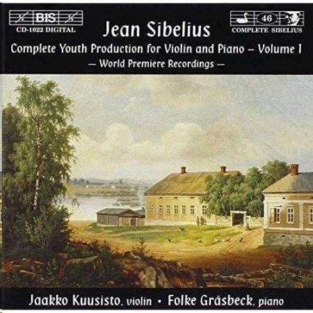 Slika SIBELIUS:COMPLETE YOUTH PRODUCTION FOR VIOLIN AND PIANO VOL.1