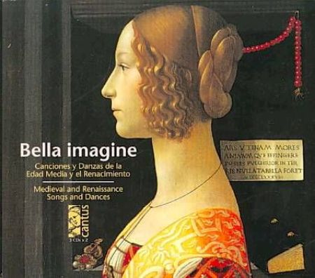 Slika BELLA IMAGINE/MEDIEVAL AND RENAISSANCE SONGS AND DANCES 3CD