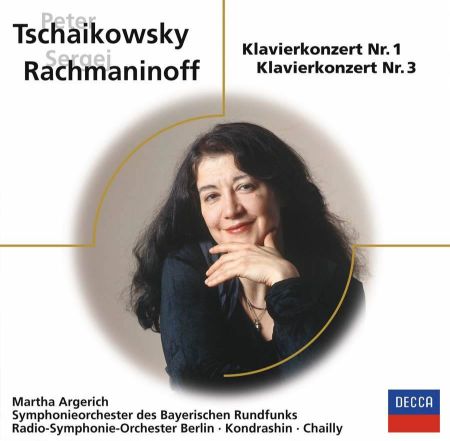 Slika TSCHAIKOWSKY,RACHMANINOFF:KLAVIERKONZERT NR,1 & NR.3/ARGERICH