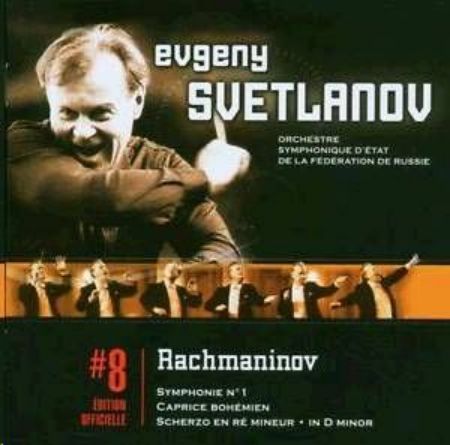 Slika RACHMANINOV:SYMPHONIE NO.1 ,CAPRICE BOHEMIEN/SVETLANOV