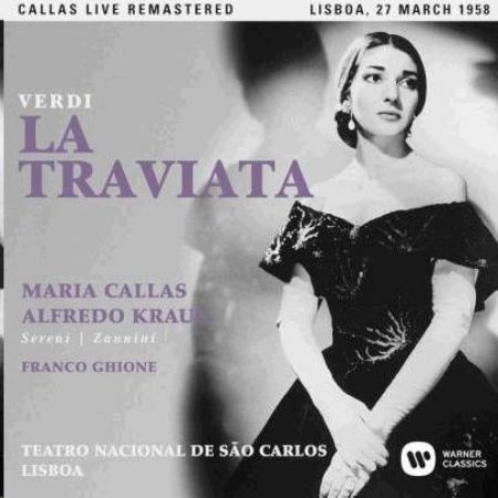 Slika VERDI:LA TRAVIATA/CALLAS,KRAUS/GHIONE