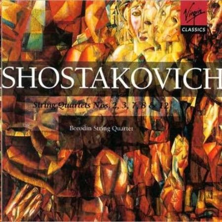 Slika SHOSTAKOVICH:STRING QUARTETS 2,3,7,8 & 12/BORODIN QUARTET