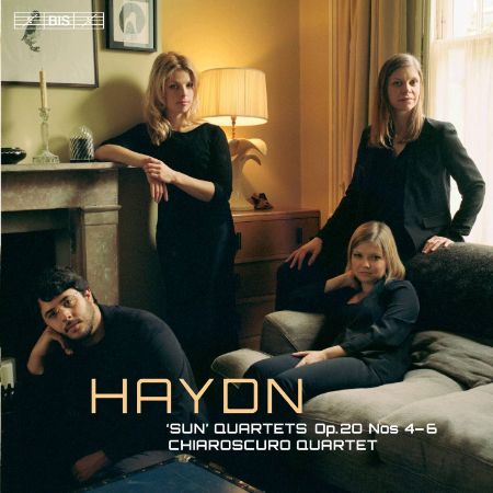 Slika HAYDN:SUN QUARTETETS OP.20 NO.4-6/CHIAROSCURO QUARTET