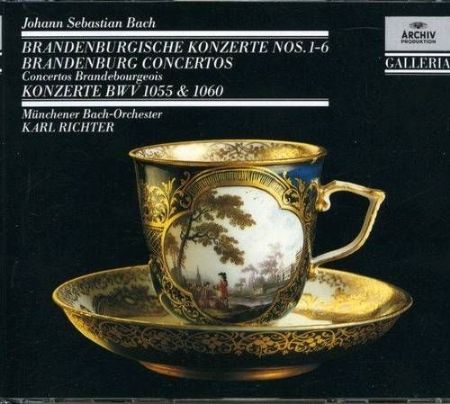 Slika BACH J.S.:BRANDERBURG CONCERTOS 1-6/RICHTER KARL 2CD