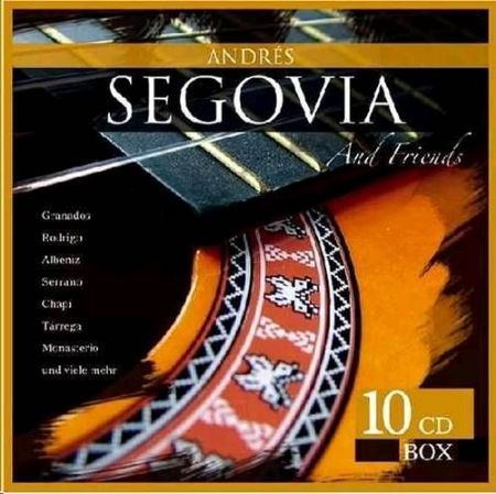 Slika ANDREAS SEGOVIA AND FRIENDS 10CD COLL.