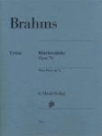 BRAHMS:KLAVIERSTUCKE OP.76