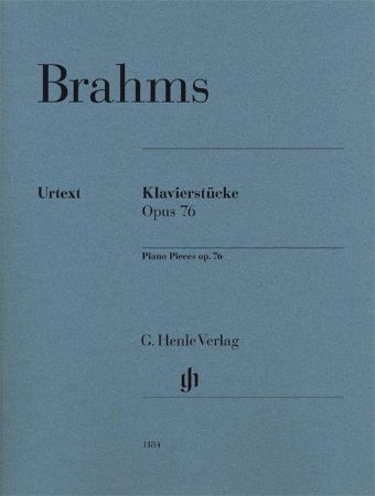 Slika BRAHMS:KLAVIERSTUCKE OP.76