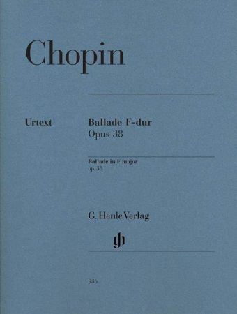 Slika CHOPIN:BALLADE F-DUR OP.38