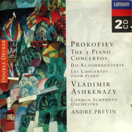 Slika  PROKOFIEV:THE 5 PIANO CONCERTOS /ASHKENAZY 2CD