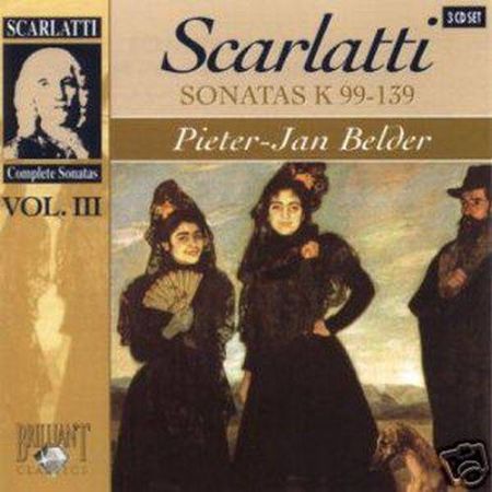 Slika SCARLATTI - SONATS K 99-139, VOL.3