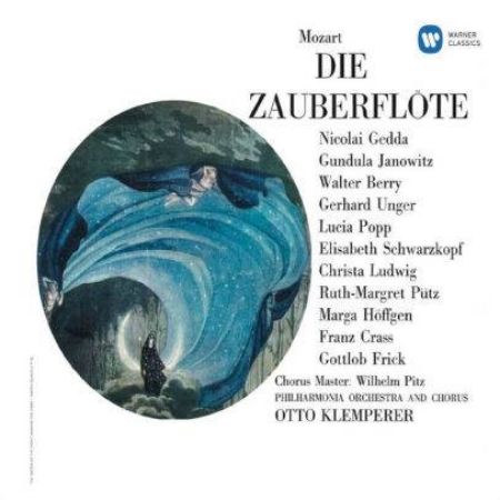 MOZART:DIE ZAUBERFLOTE/GEDDA,JANOWITZ,BERRY/KLEMPERER