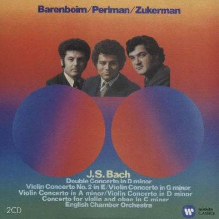 BACH J.S.:VIOLIN CONCERTOS,DOUBLE CONCERTO/PERLMAN,ZUKERMAN,BARENBOIM