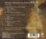 BACH J.C.F.:3 SYMPHONIES