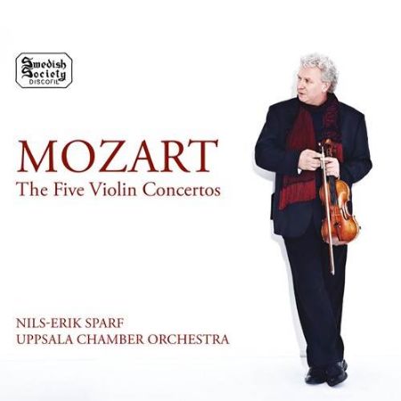 MOZART:THE FIVE VIOLIN CONCERTOS/NILS-ERIK SPARF