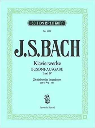 BACH/BUSONI:ZWEISTIMMIGE INVENTION