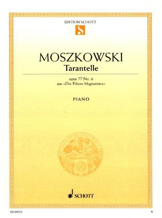 MOSZKOWSKI:TARENTELLE OP.77/6 PIANO