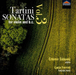 TARTINI:SONATAS FOR VIOLIN VOL.3/ŠIŠKOVIČ ČRTOMIR/LUCA FERRINI