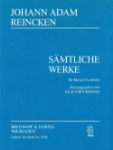 REINCKEN:SAMTLICHE WERKE FUR KLAVIER/CEMBALO