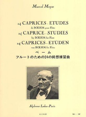 MOYSE/BOEHM:24 CAPRICES POUR FLUTE