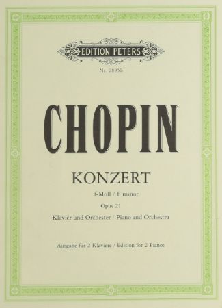 CHOPIN:KLAVIERKONZERT NR.F-MOLL