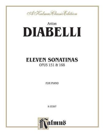 DIABELLI:ELEVEN SONATINAS OP.151&168 FOR PIANO