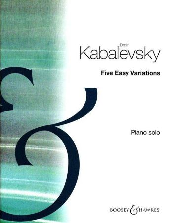 KABALEVSKY:5 EASY VARIATIONS OP.51