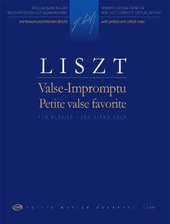 LISZT:VALSE IMPROMPTU PIANO