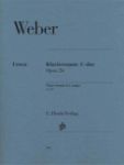 WEBER C.M:KLAVIERSONAT.OP 24