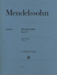 MENDELSSOHN:KLAVIERWERKE/PIANO WORKS VOL.1