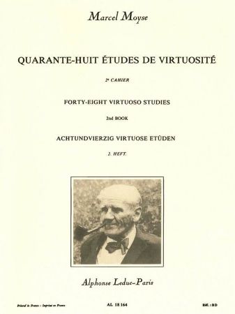 MOYSE:48 ETUDES DE VIRTUOSITE VOL. 2 FLUTE