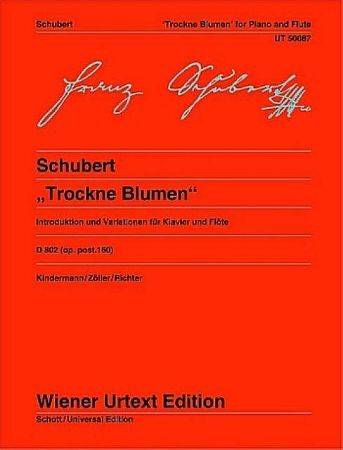 SCHUBERT:TROCKNE BLUMEN D 802 FLOTE UND KLAVIER