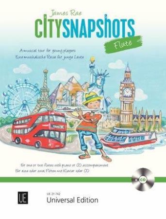 RAE:CITY SNAPSHOTS FLUTE+CD