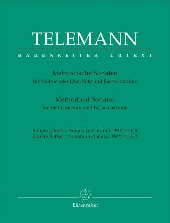 TELEMANN:METHODICAL SONATAS 1