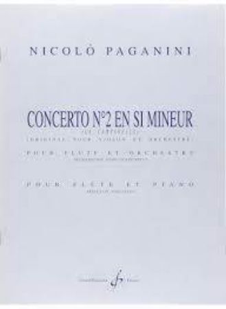 PAGANINI N.:CONCERTO NO.2 FLUTE & PIANO