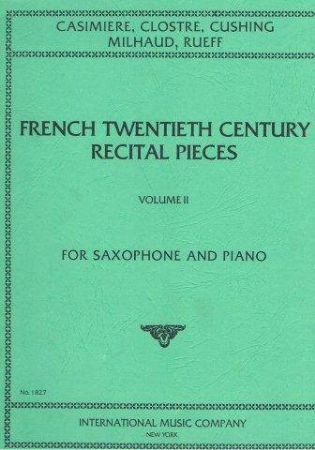 FRENCH TWENTIETH CENTURY RECITAL PIECES VOL.2