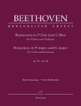 BEETHOVEN:ROMANZEN OP.50 OP.40 VIOLIN AND PIANO