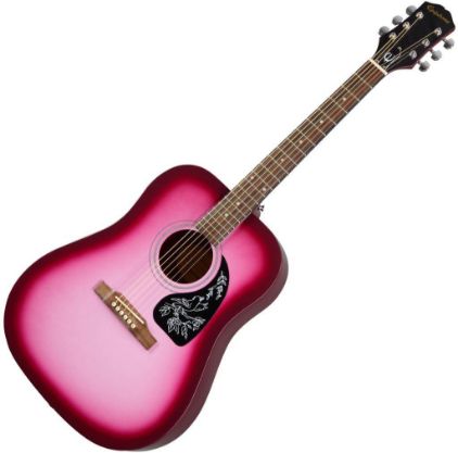 EPIPHONE AKUSTIČNA KITARA STARLING Hot Pink Pearl