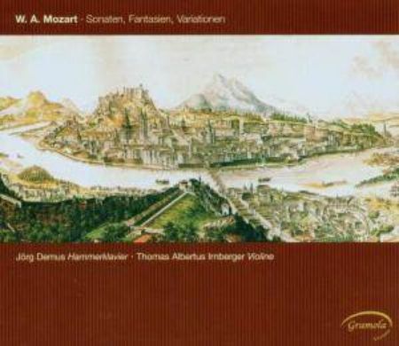 MOZART W.A.:SONATEN,FANTASIEN,VARIATIONEN/VIOLINE FORTEPIANO