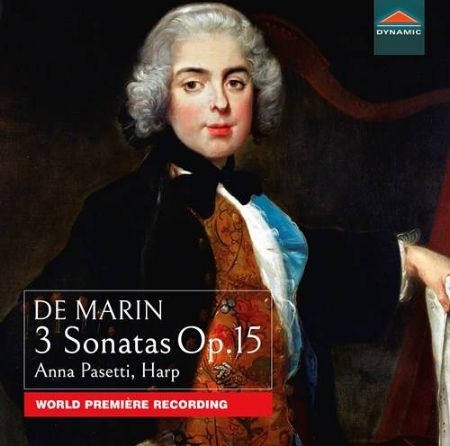 DE MARIN:3 SONATAS OP.15/PASETTI/HARP