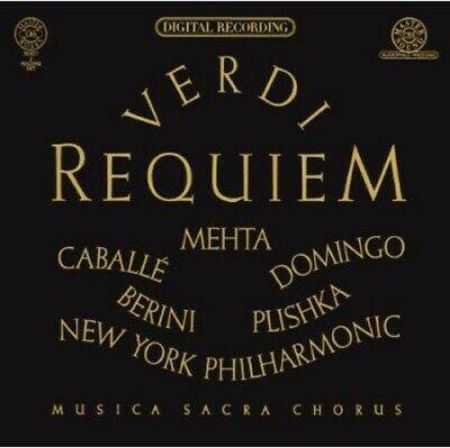 VERDI:REQUIEM/CABALLE/BERINI/DOMINGO/PLISHKA/MEHTA 2CD