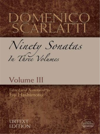 SCARLATTI:NINETY SONATAS IN THREE VOLUMES VOL.3