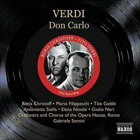 VERDI:DON CARLO/CHRISTOFF/FILIPPESCHI/GOBBI  3CD