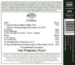 POTT:CHRISTUS/WINPENNY ORGAN 2CD