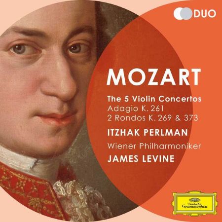 MOZART:THE 5 VIOLIN CONCERTOS/PERLAMN/LEVINE 2CD