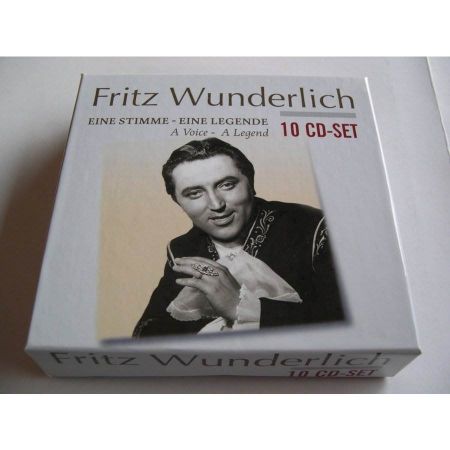 FRITZ WUNDERLICH /EINE STIMME -EINE LEGENDE 10 CD COLLECTION