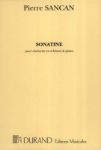 SANCAN P.:SONATINE POUR CLARINETE ET PIANO