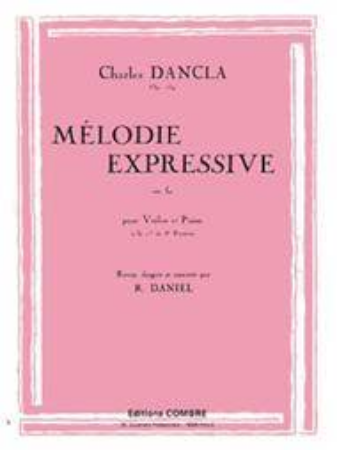 DANCLA:MELODIE EXPRESSIVE OP.159 VIOLIN AND PIANO