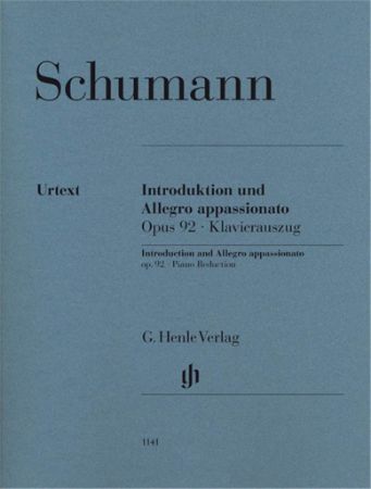 SCHUMANN:INTRODUKTION UND ALLEGRO APPASSIONATO OP.92